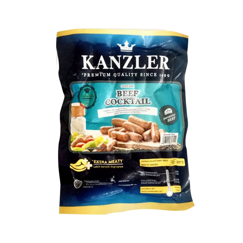 

KANZLER Sosis Beef Cocktail 500gr