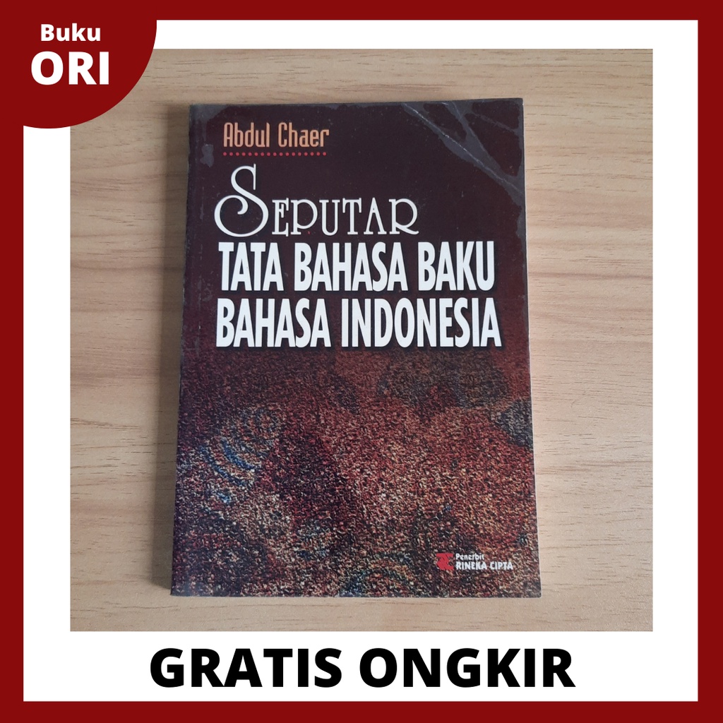 Seputar Tata Bahasa Baku Bahasa Indonesia - Abdul Chaer