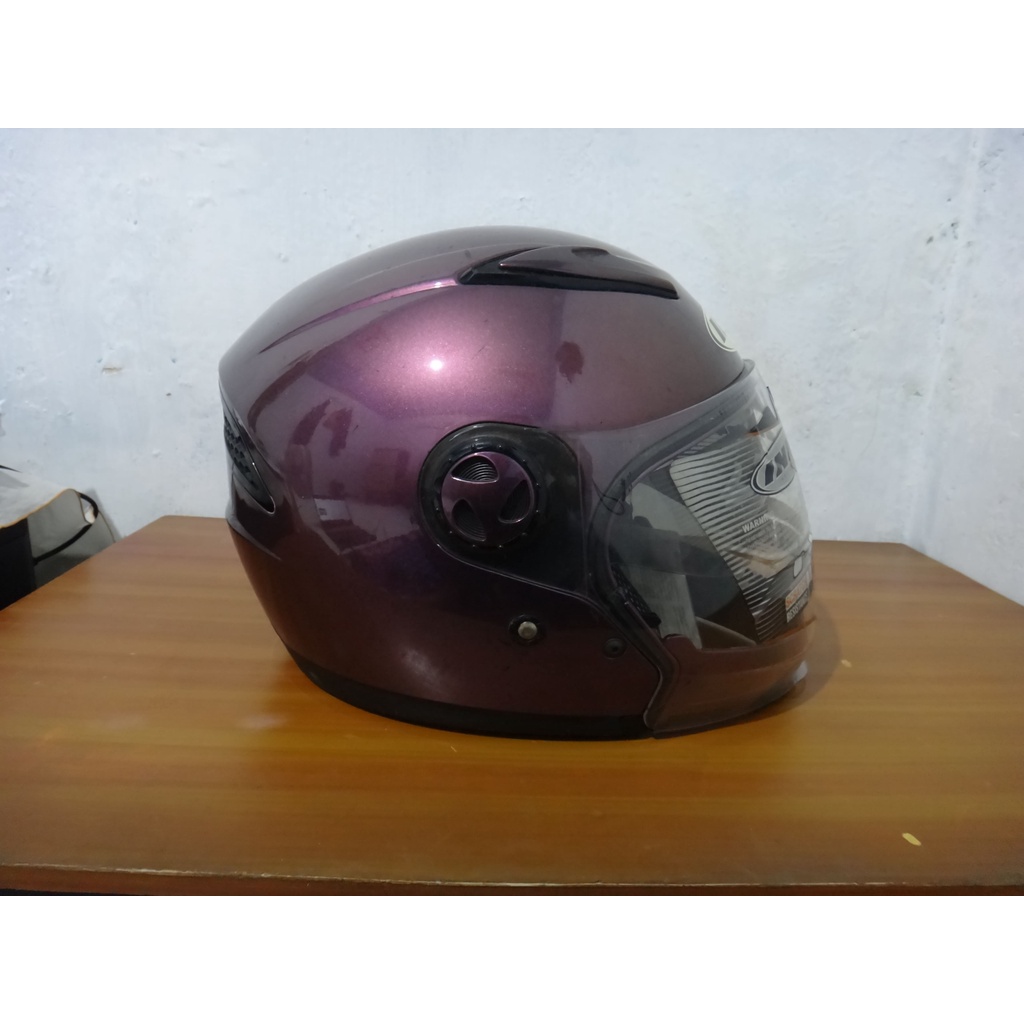 Helm INK MF1 Modular - M - Ungu - Nolan 43 supercopy