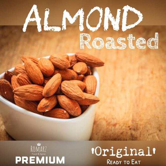 

BRG BARU Almond Roasted Kacang Almond Panggang Kacang Almond Oven 500gr