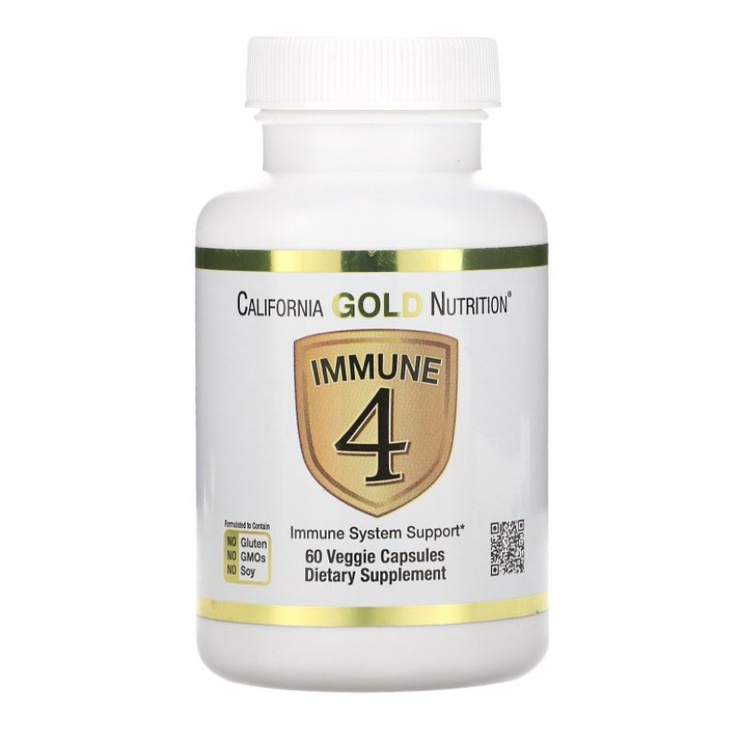 California Gold Nutrition CGN daya tahan tubuh Imun Antibodi Immune 4 Vit C D Vitamin C 500mg 500 mg