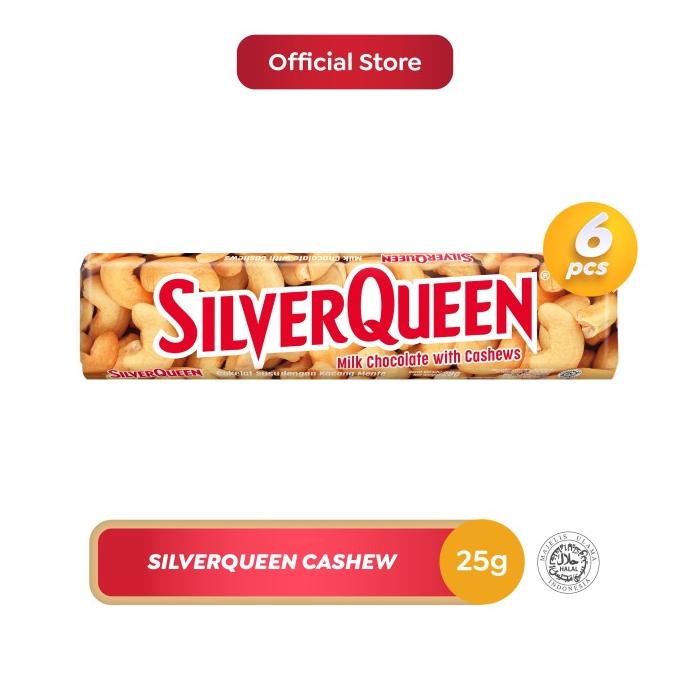 

JUAL Silverqueen Cashew 25 g - 6 pcs