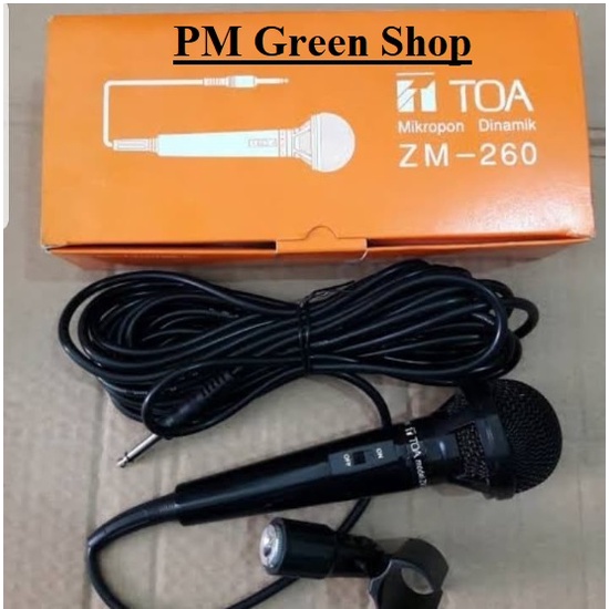 Mikrofon kabel toa mic original garansi resmi 1 tahun