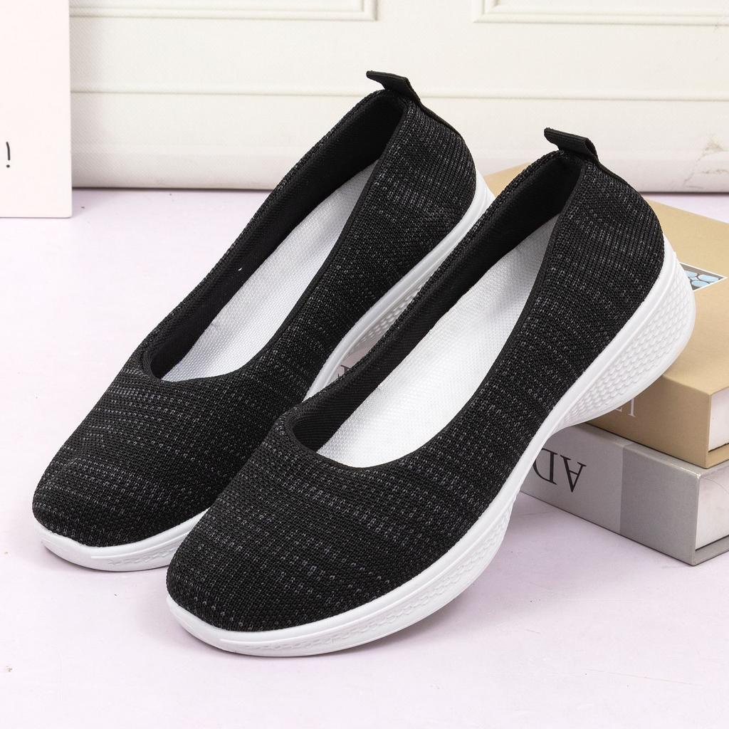 Sepatu Flyknit Shoes Wanita Import QP-0712 / Sepatu Slip On Wanita Import Premium Quality