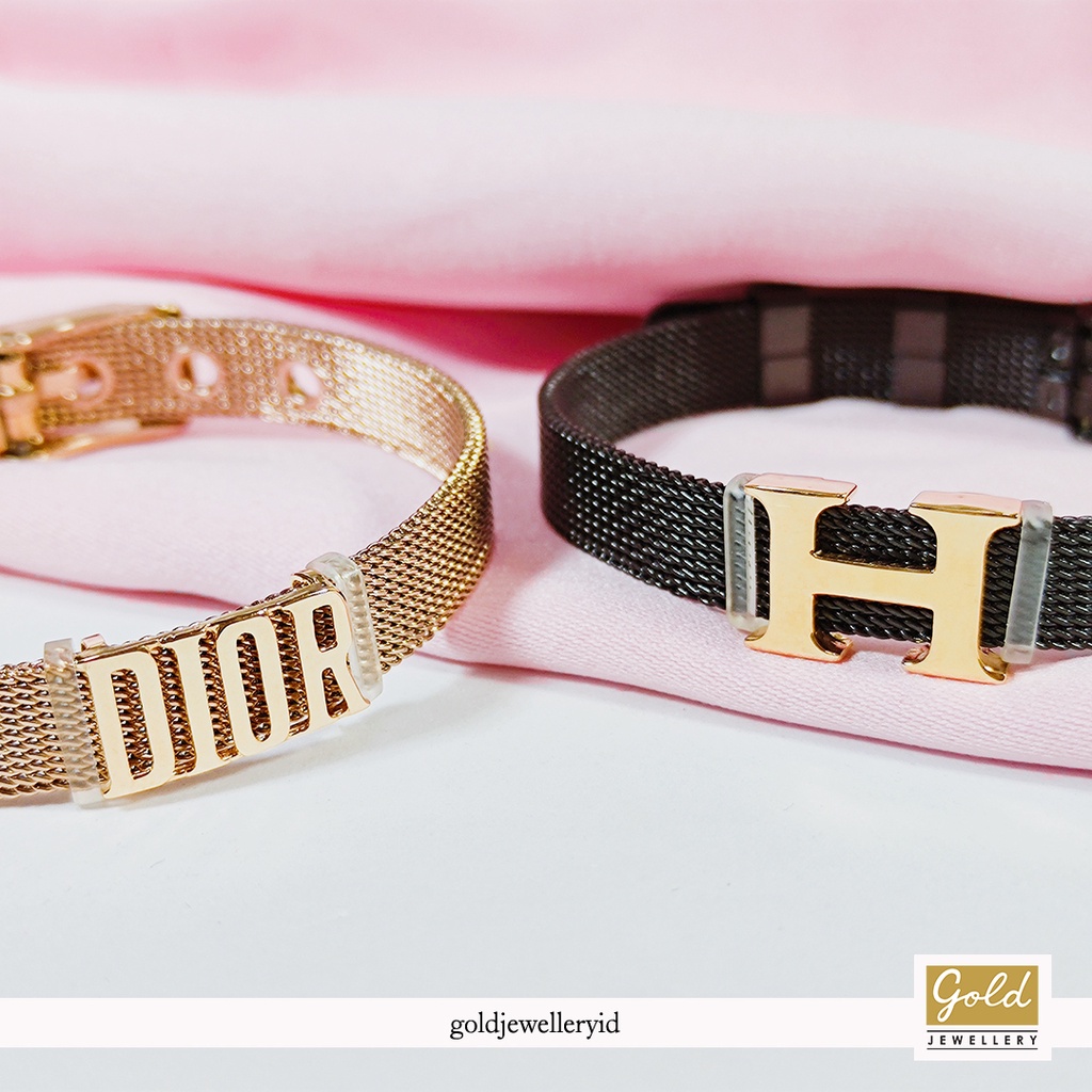 Gelang tali emas kuning 700 16k brand series