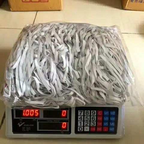 Terlaris Karet Elastis Ukuran 0,8 Cm / Karet 8Mm / Karet Elastis Kiloan