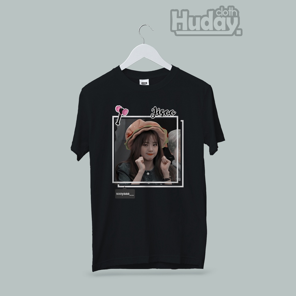 KAOS BLACKPINK / T-SHIRT DISTRO / COTTON COMBED 30S PREMIUM / JISOO / KOREA