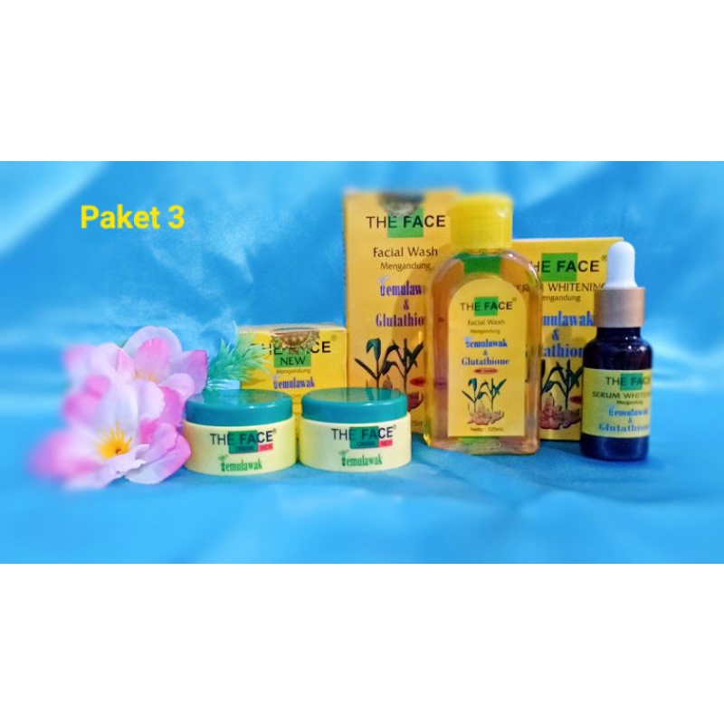 PAKET CREAM TEMULAWAK THE FACE