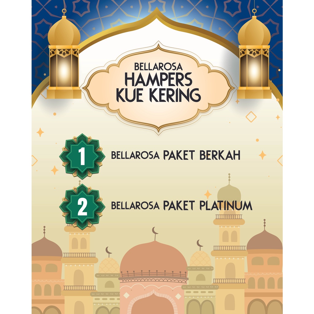 

Paket Hampers Kue Kering BELLAROSSA Paket Berkah untuk Hari Raya