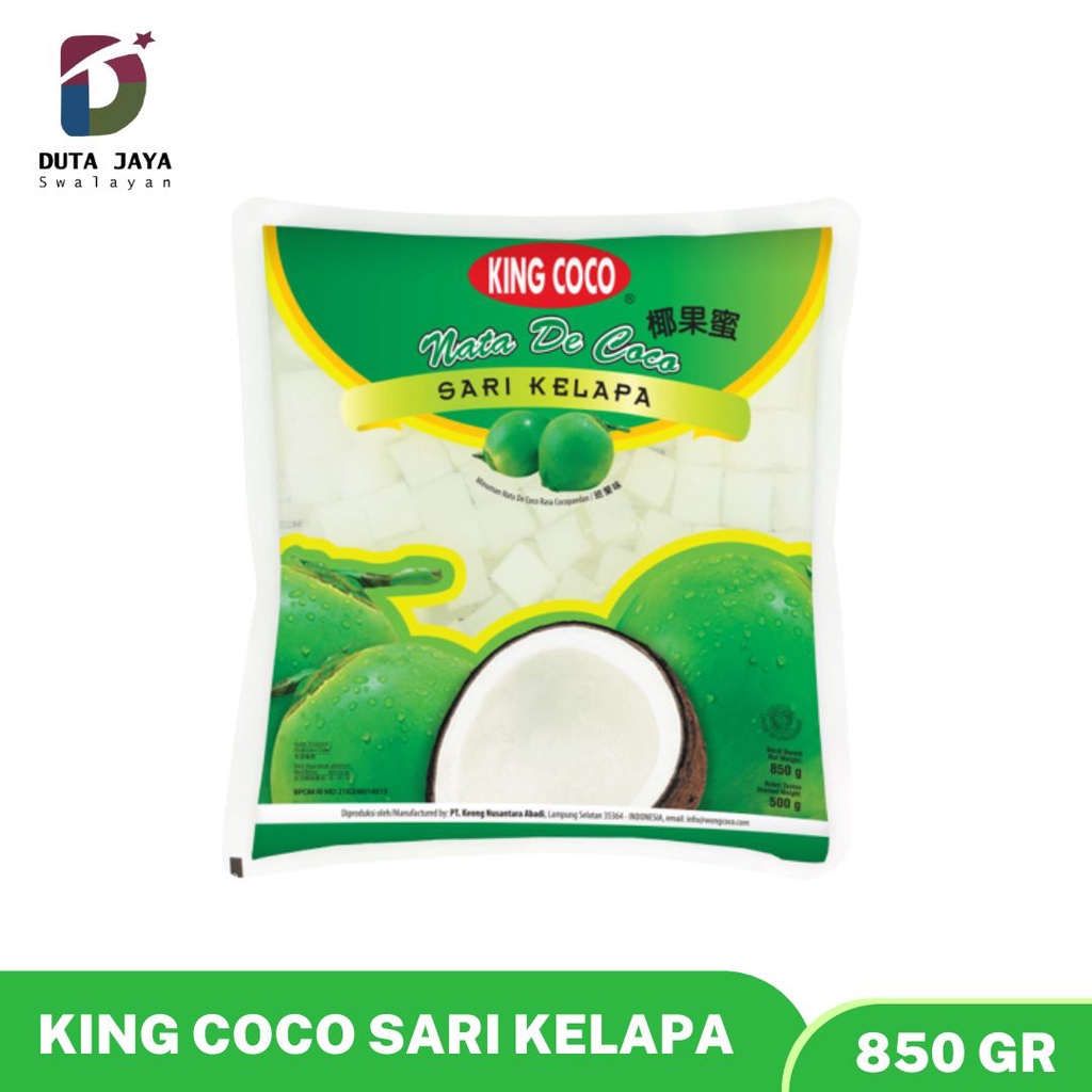 King Coco Nata De Coco Sari Kelapa 850 Gram