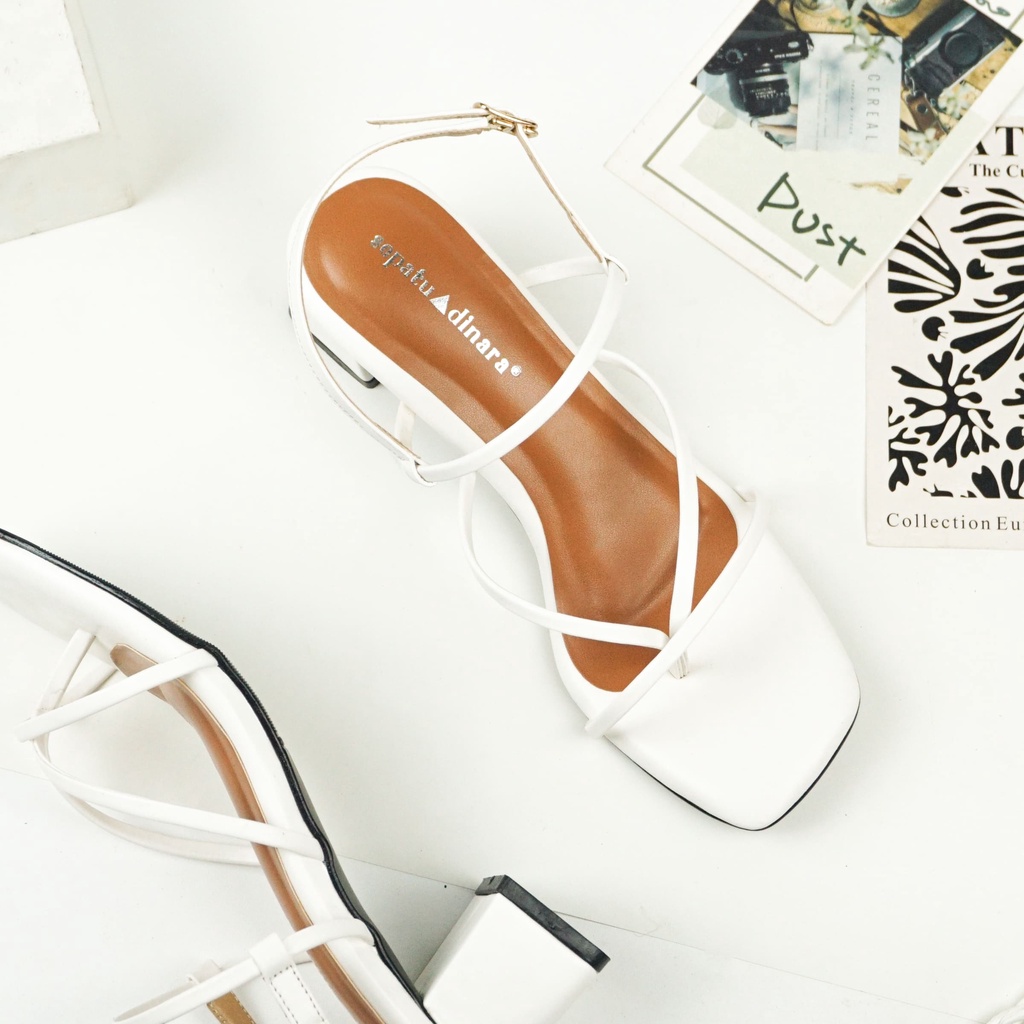 Sepatu Dinara - Lysandra Sandal Wanita Heels / Hak 5 Cm