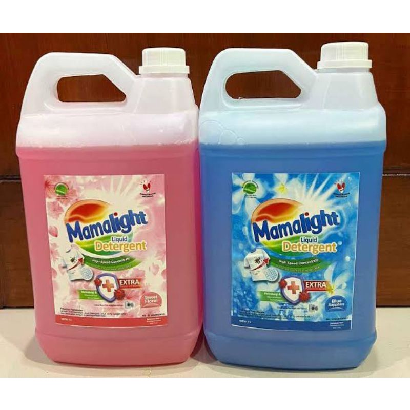 MamaLight Sabun Cuci Baju 5 liter - Detergent 5 Liter