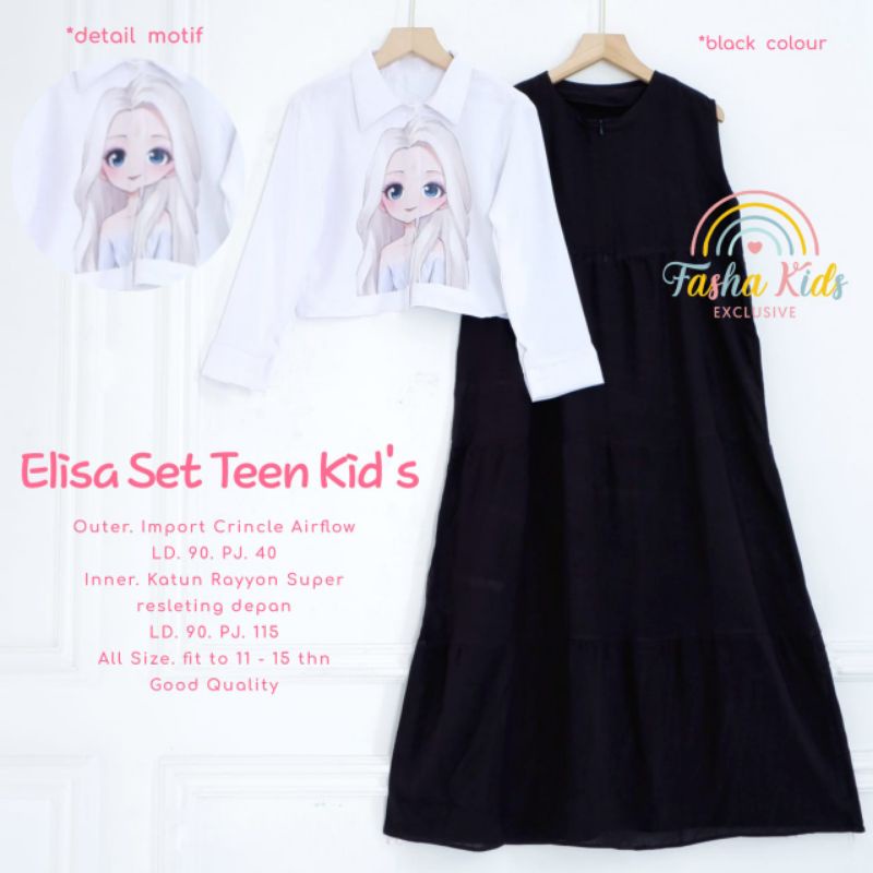 elisa set teen kids by fasha kids
