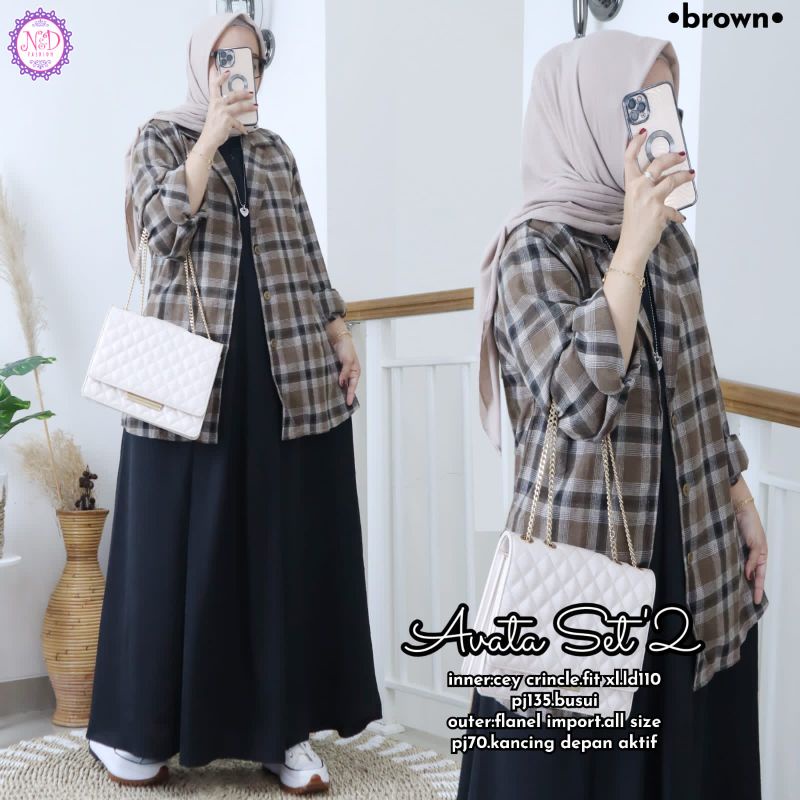 BAJU 'AVATA SET #2  BY N&D