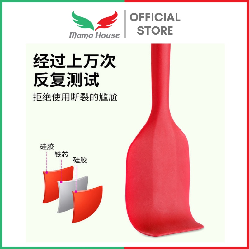 [MH] Set Alat Masak Silikon Baking Props 5 In 1 Food Grade Tahan Panas