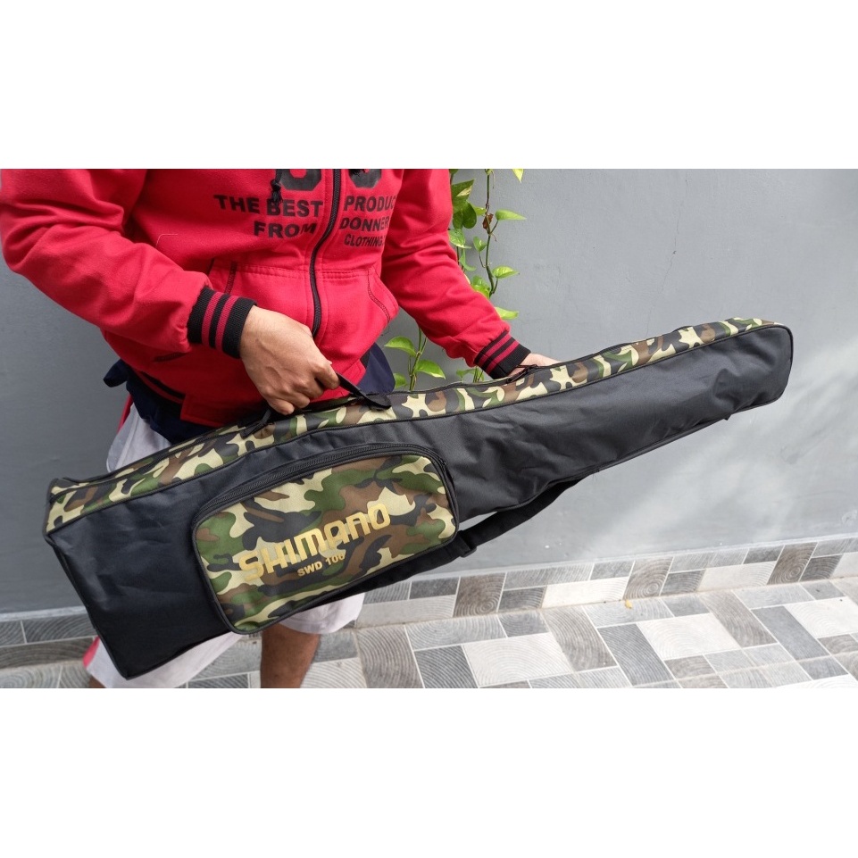 Tas Pancing Jumbo 4 Joran Model Rangsel Waterproof Anti Air Panjang 80Cm 100Cm 120Cm 150Cm Grosir