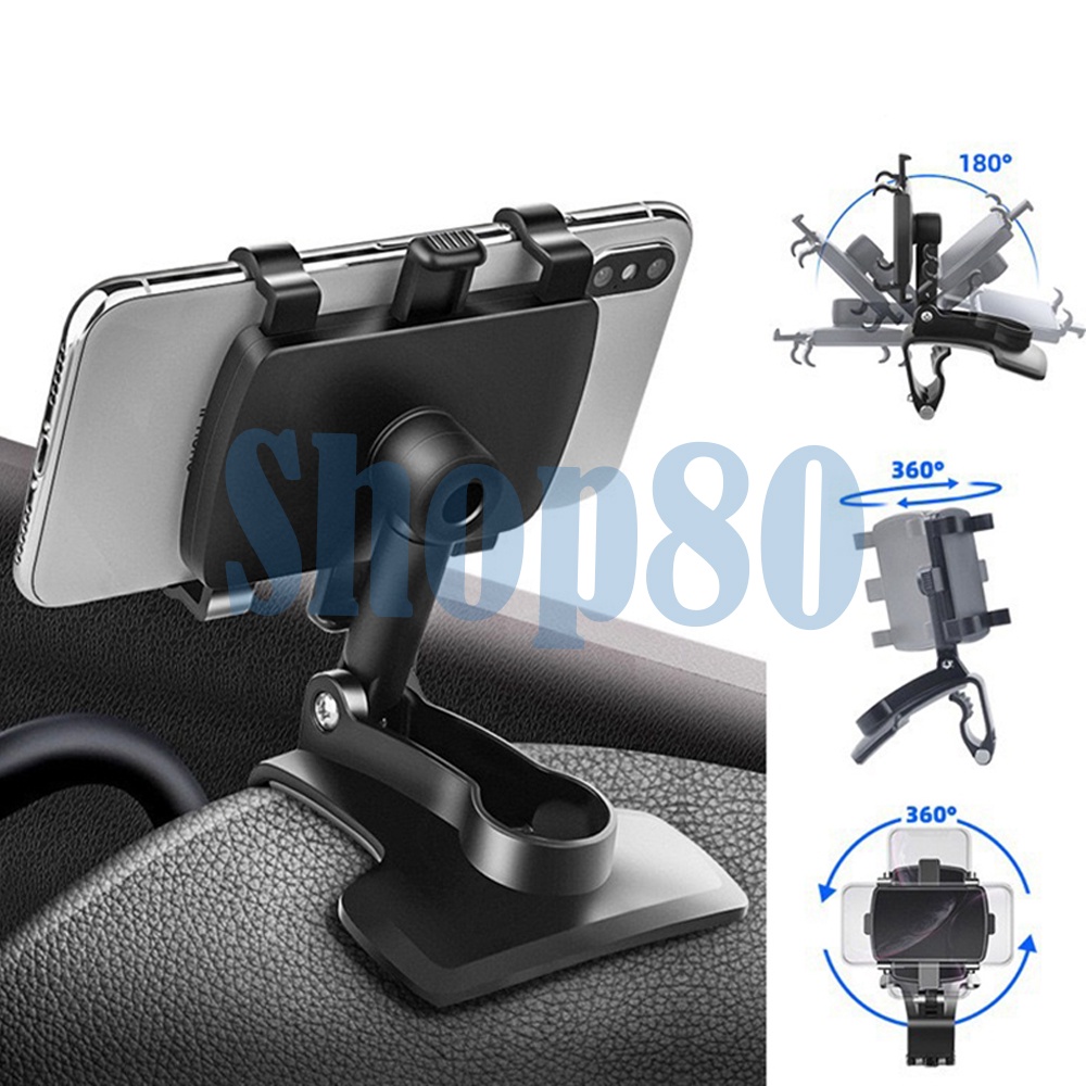 Phone Holder Dashboard Mobil Universal Car Mount Bracket Tempat HP GPS Handphone