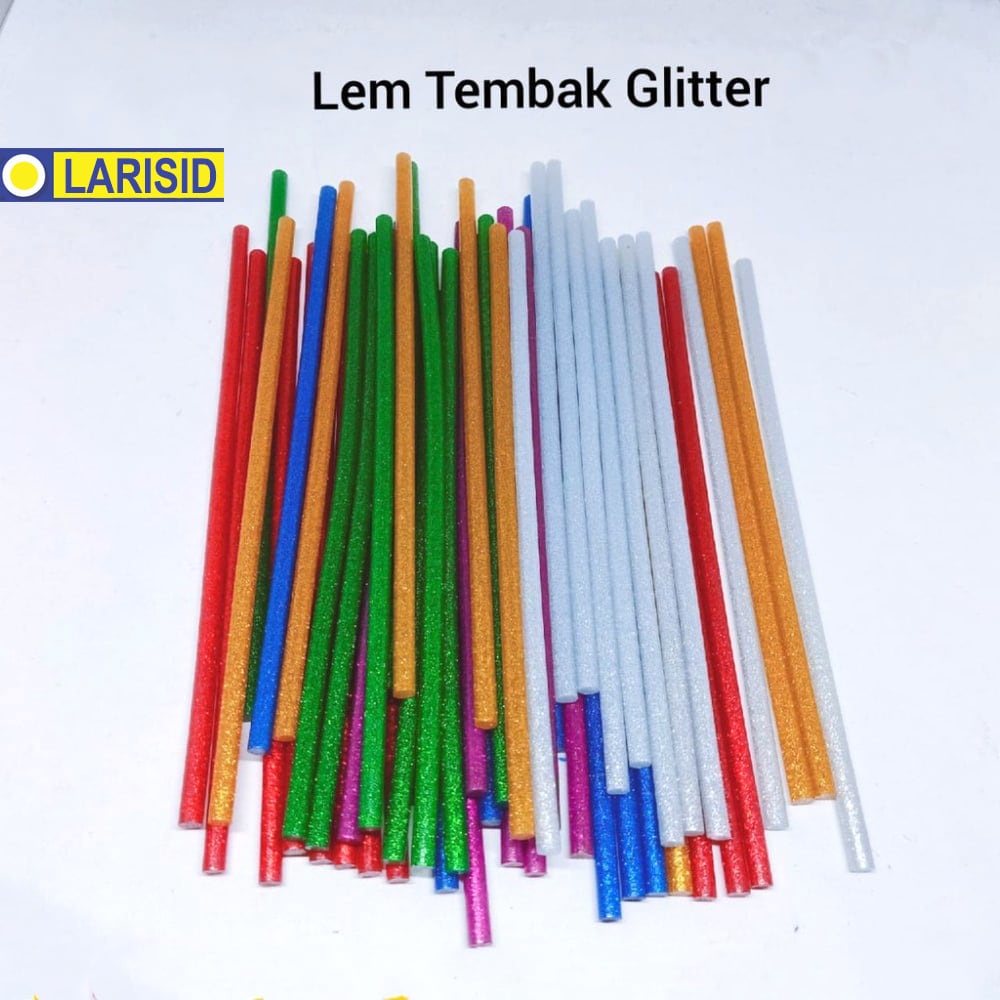 

1Pcs Lem Tembak Hot Melt Glue Gliter Kecil Lem Bakar Kecil Gliter