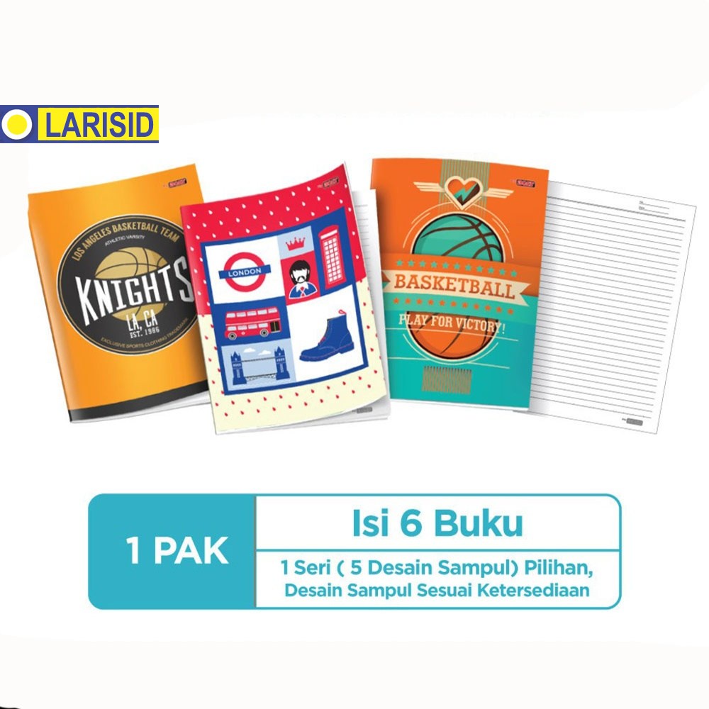 

Bigboss Buku Tulis 42 Lembar 1 Pak Isi 6 Buku