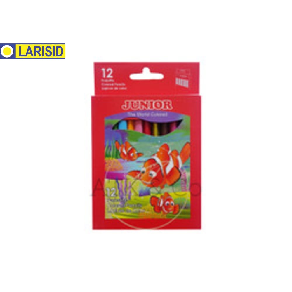 

Pensil 12 Warna Pendek Half Junior