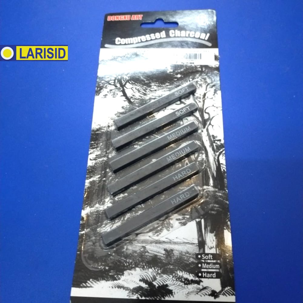 

V-Tec Charcoal Pencil Lukis Batangan Vt 8366