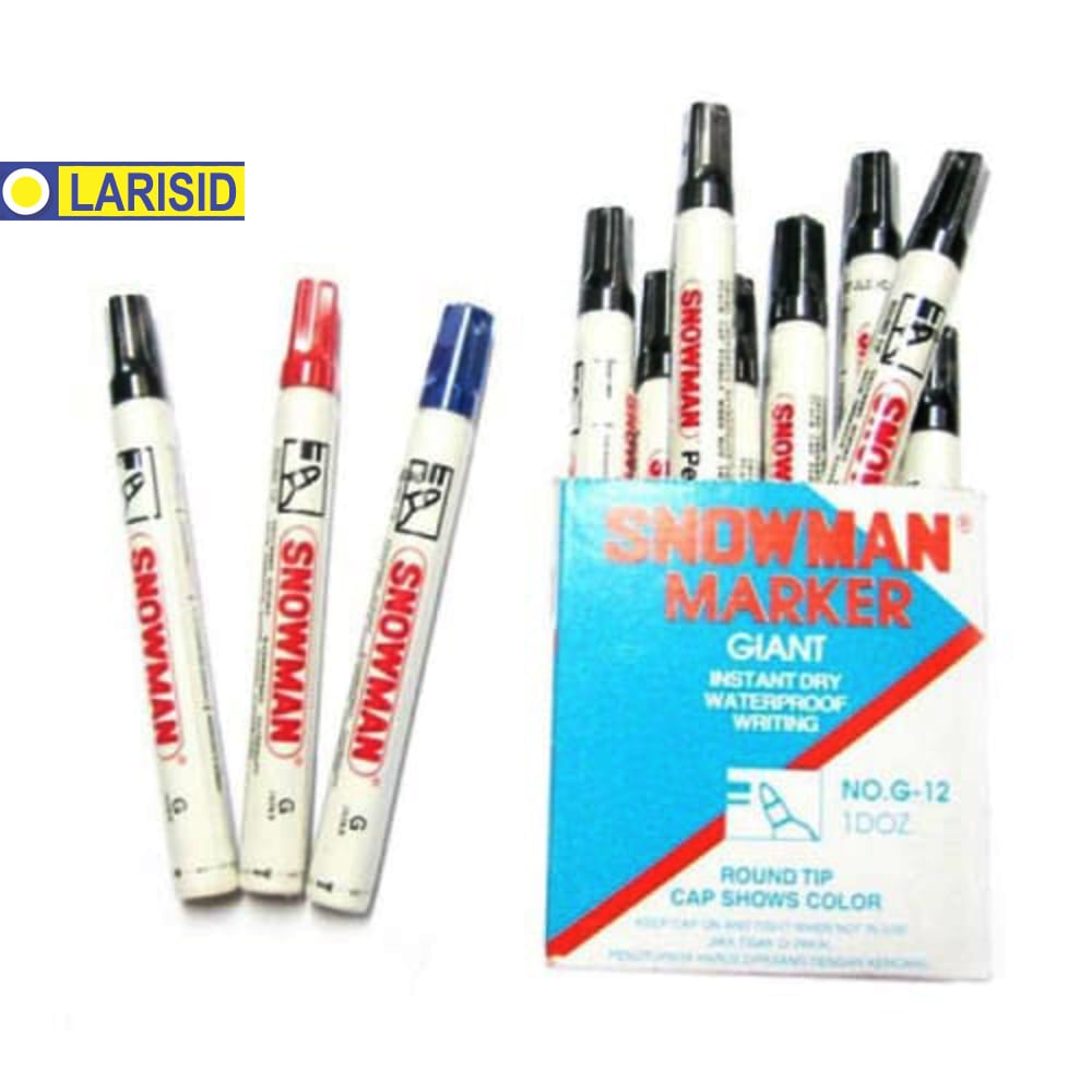 

Spidol Permanent Marker Snowman G12