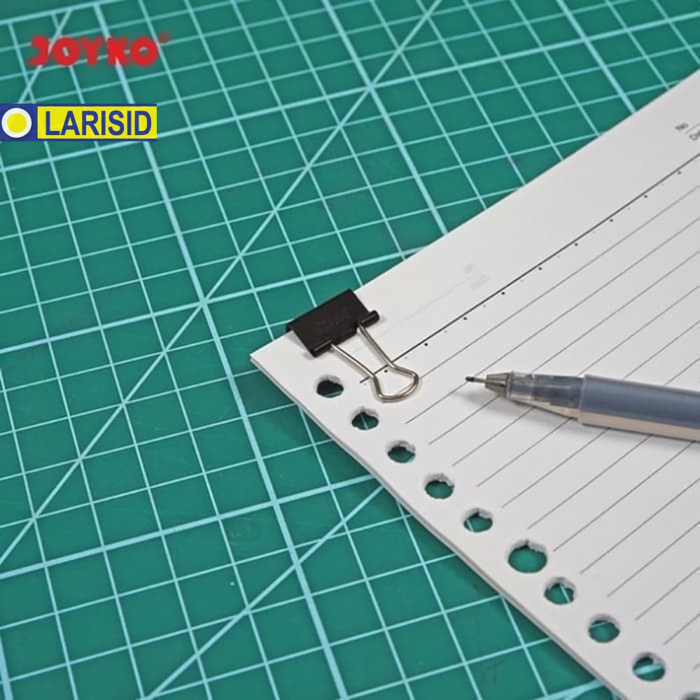 

Joyko Binder Clips No.105 Penjepit Kertas Size 15Mm Per Pack Clip Klip
