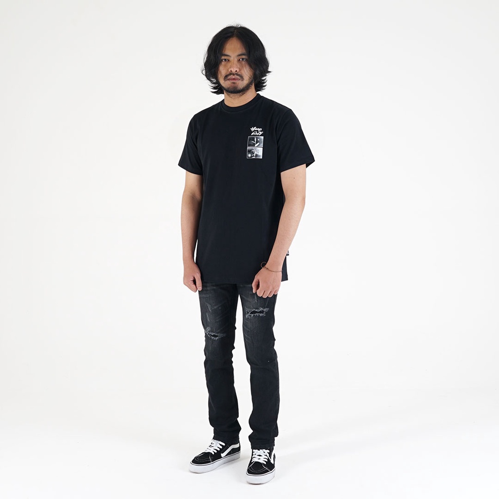 Whoopculture Tshirt &quot;Collapse&quot; Black