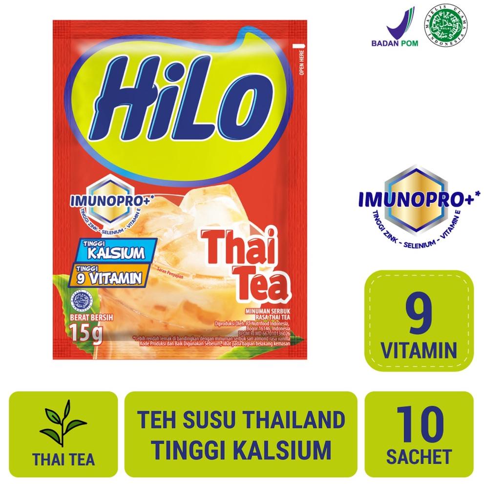 

COD✔️ HiLo Thai Tea 10 sachet - Minuman Serbuk