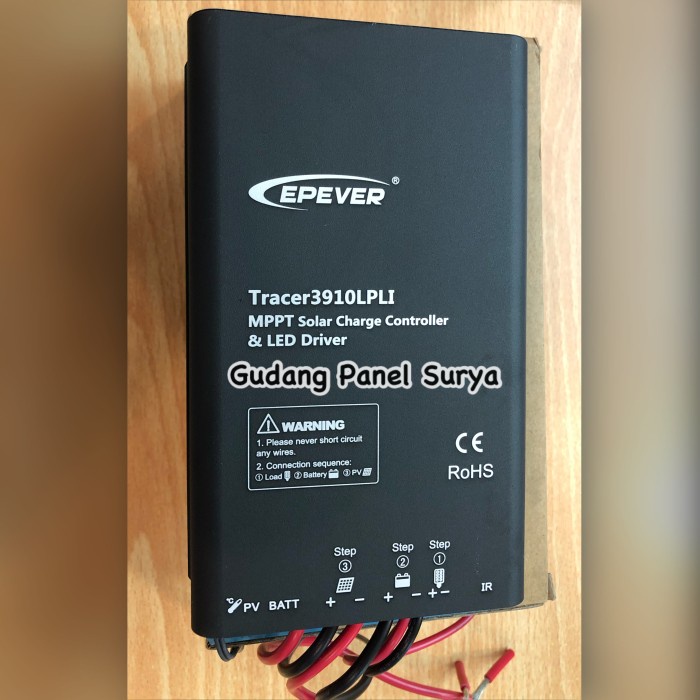 Terlaris Scc Solar Charger Controller Scc Mppt 15A Epever Tracer 3910Lpli 3910 Lpli