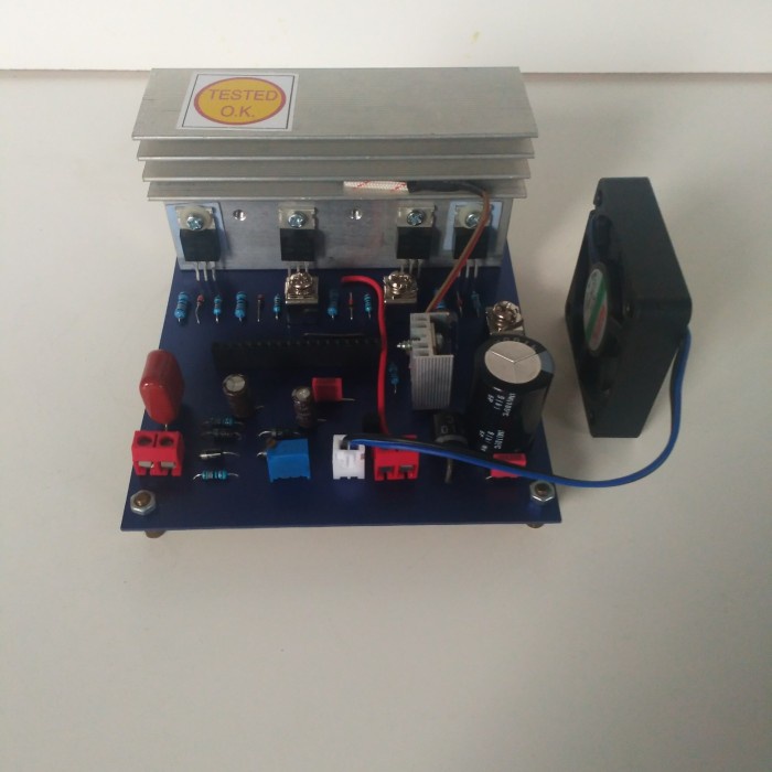 Modul kit inverter pure sine wave 500W 12V low frekuensi bonus kipas