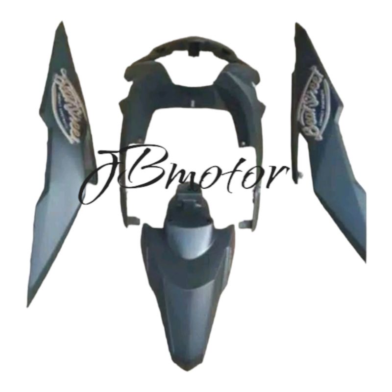 Cover Body halus BEAT STREET HITAM DOFF