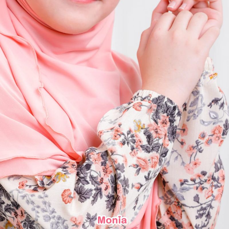 Jani Dress by Monia Hijab Kids | Dress Terbaru
