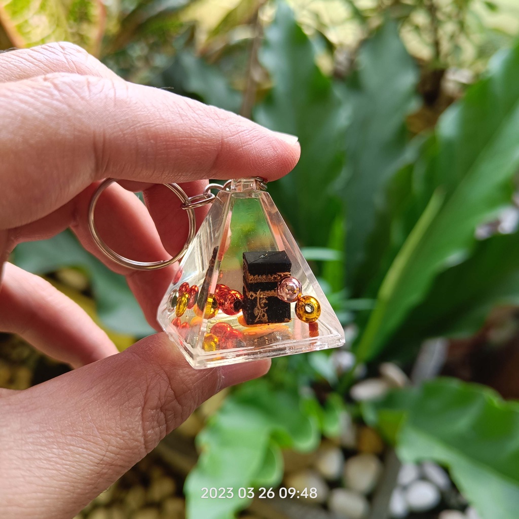 Gantungan Kunci Kabah Souvenir Haji Umroh (pilih motif)