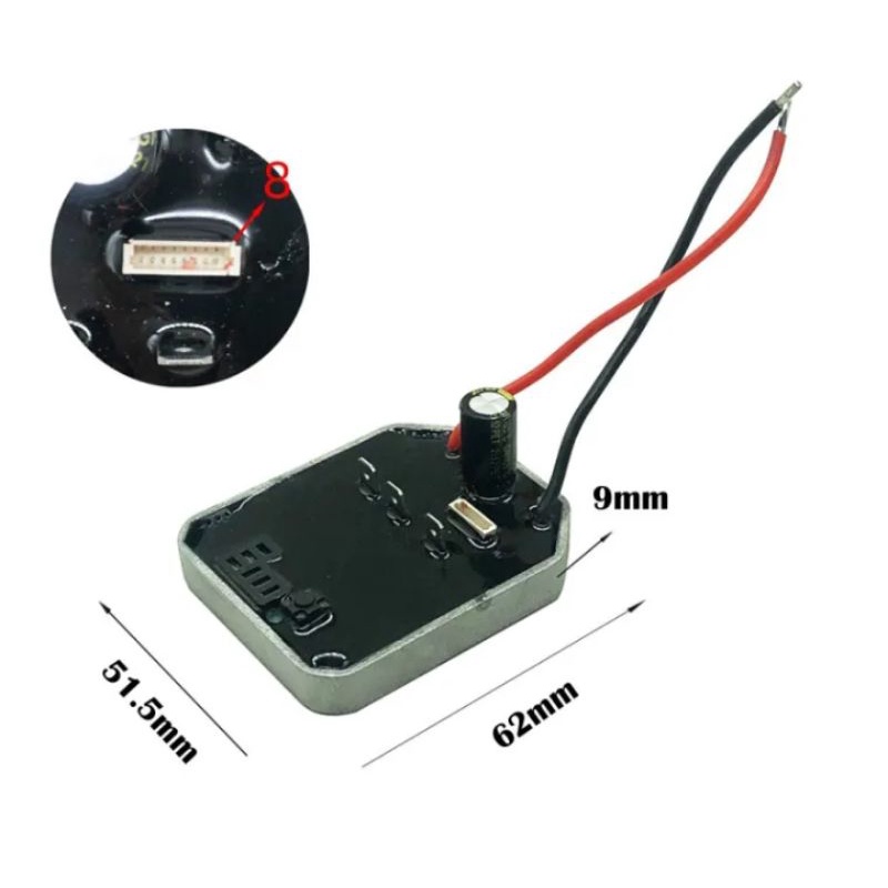 modul board esc jld nagawa sunc torsi besar impact wrench drill brushless modern m65 kamolee