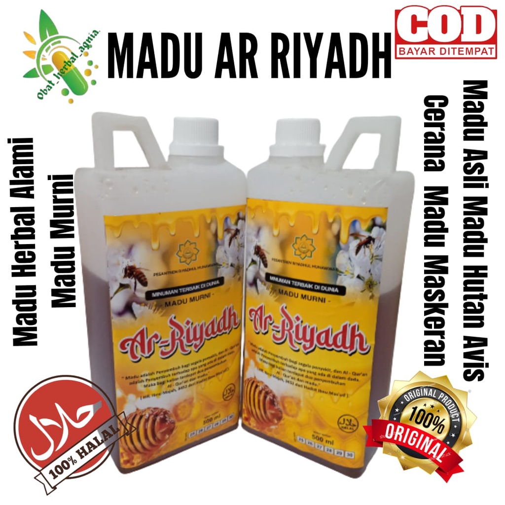 

Madu Ar Riyadh Madu Herbal Madu Murni Madu Asli Original Madu Murah Madu Obat Segala Penyakit Madu Obat Jantung Madu Perawatan Wajah Madu Apiscerana Madu Ar Riyadh 1KG