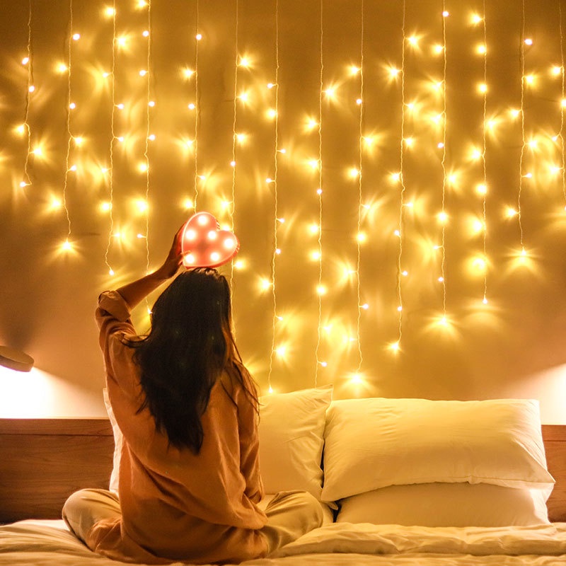 MMM Lampu Tumblr 100 Led 10 Meter Kemasan Plastik Tumblr Light LED 10Mtr Dekorasi Natal Ada Sambungan Female