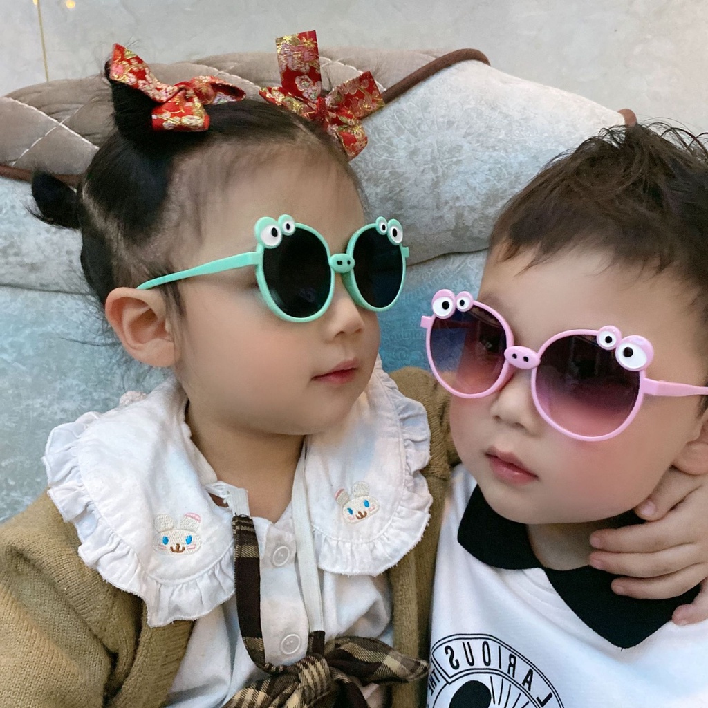 MMM Kacamata Anak Karakter Keropi 6619 Kacamata Fashion Anak Kacamata Fashion Anak Terbaru kacamata hitam High Quality Import