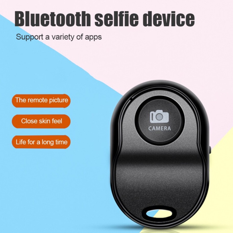 MMM Remote Bluetooth Selfie V4 Remot Shutter Wireless Remot Pengendali Jarak Jauh Nirkabel Untuk Android IOS