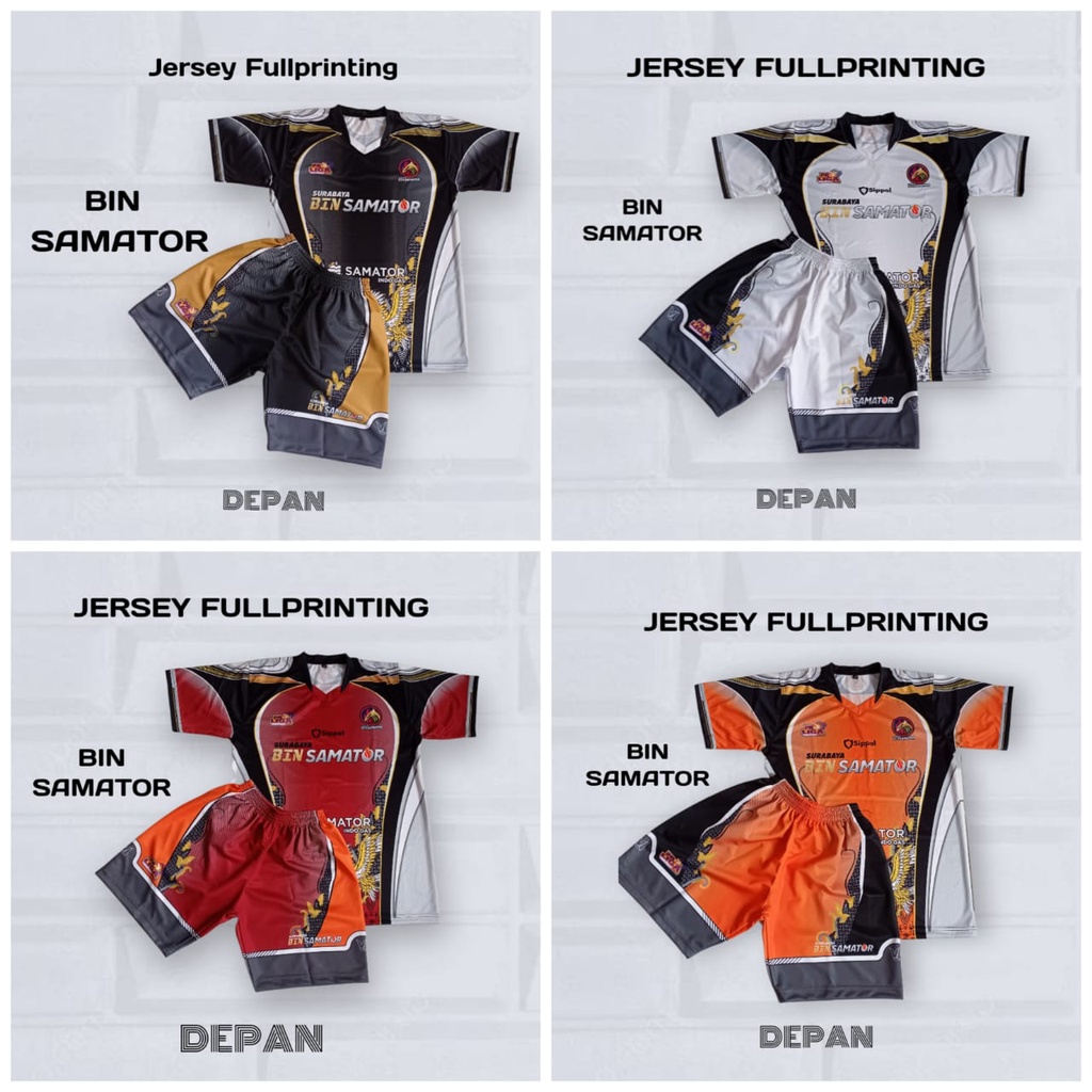 COD JERSEY FULLPRINTING  STELAN VOLLY SURABAYA BIN SAMATOR | BAJU OLAHRAGA 205