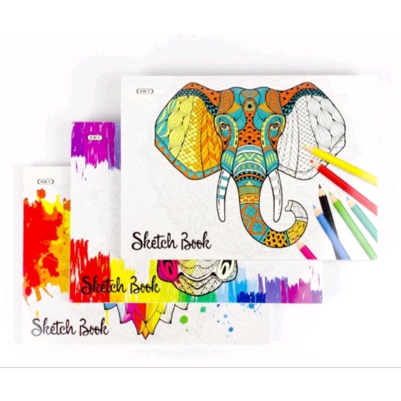 

buku sketch Kiky a3 isi 50