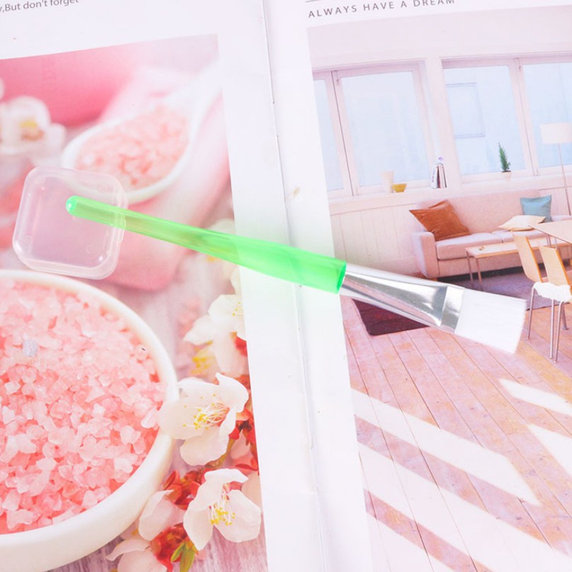 MMM Kuas Masker Bening Transparant Kuas Wajah Make Up Kuas Masker DIY Bulu Lembut kuas transparant