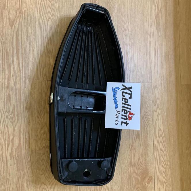 Jok Piaggio Single Vespa Pts Hitam Grade A+