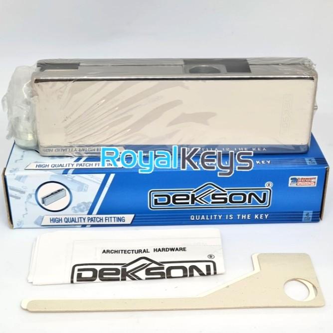 Patch Fitting Pt 30 Dekson Dekkson Penjepit Engsel Pintu Kaca Atas