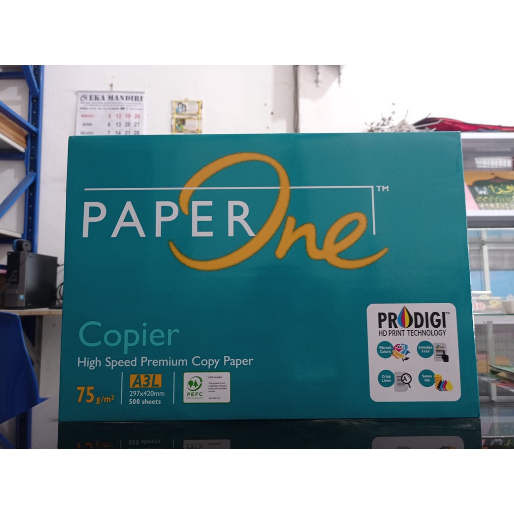 

Kertas Hvs Paper One A3 75gsm
