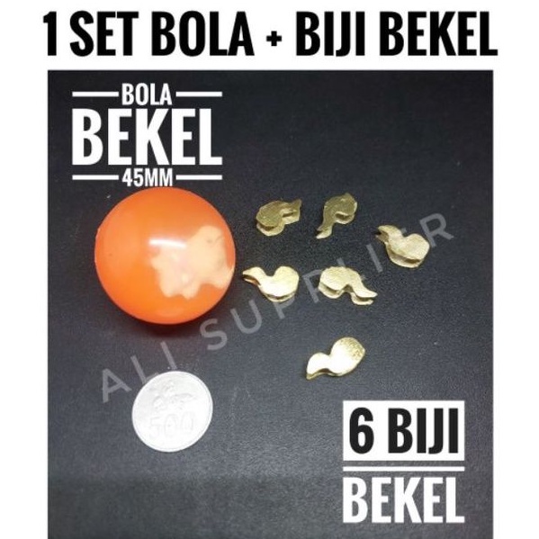 MAINAN BOLA BEKEL / MAINAN JADUL / BOLA BIJI BEKEL SET / 1 SET BOLA + BIJI BEKEL MURAH
