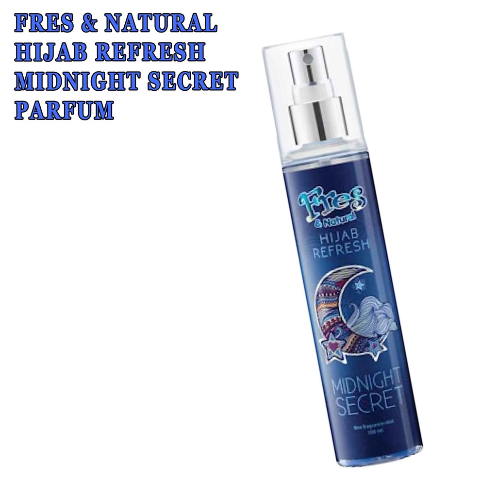 Minyak Wangi*Parfum Fresh Naturals Hijab Refresh*Midnight Secret*100ml