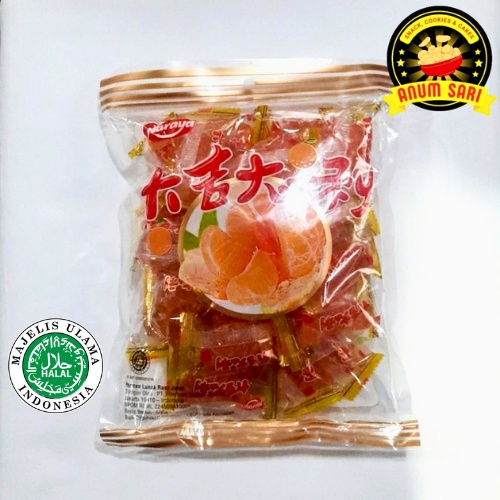 

NARAYA Permen Jelly Jeruk Mandarin 500 Gram - Anum Sari