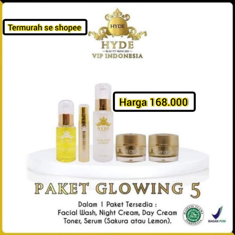 Hyde/Hyde skincare isi5/paket wajh hyde skincare/skincare hyde