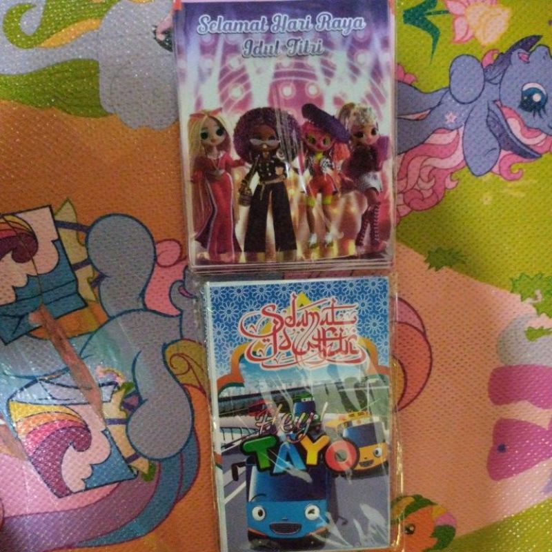 

amplop lebaran unik anime